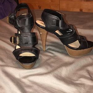 Black buckle going out heels!!
